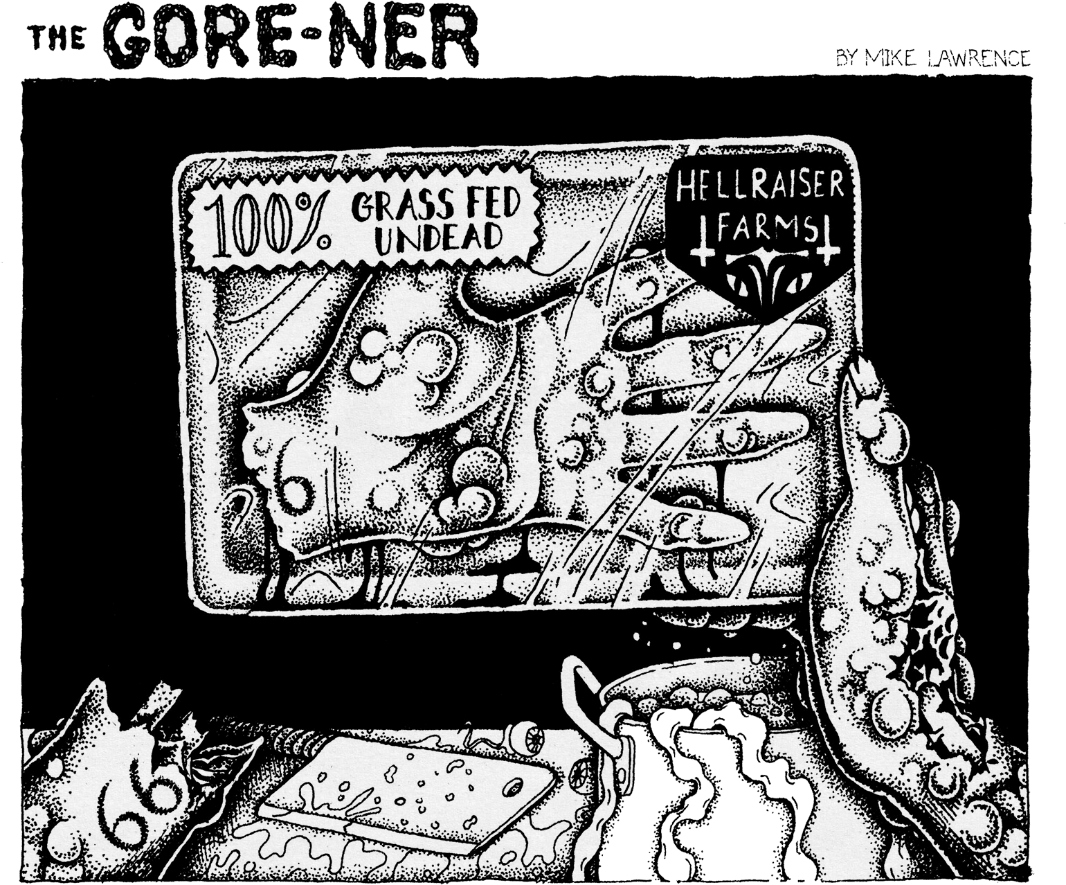 The Gore Ner By Mike Lawrence - Gore Ner (1554x1291), Png Download