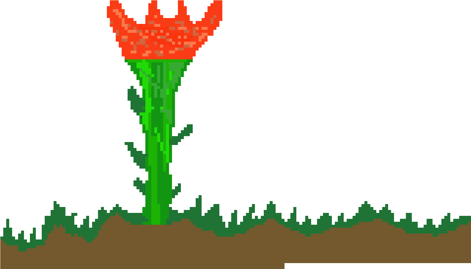 The Lone Thorn Flower - Illustration (1590x920), Png Download