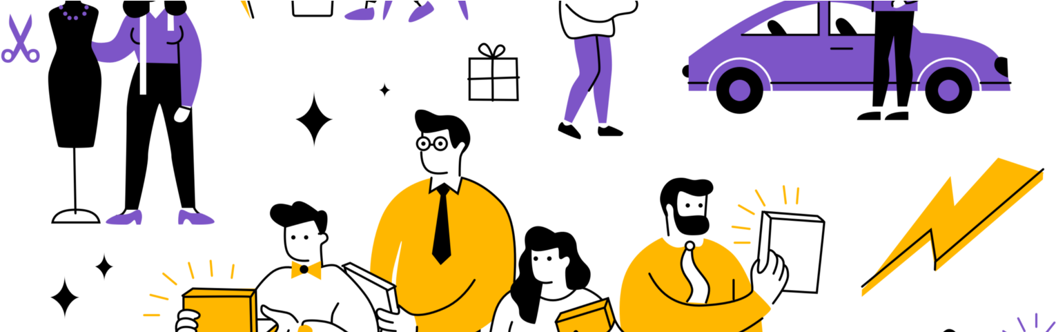 The Internet Of Things And The Lightning Network - Cartoon (1600x480), Png Download
