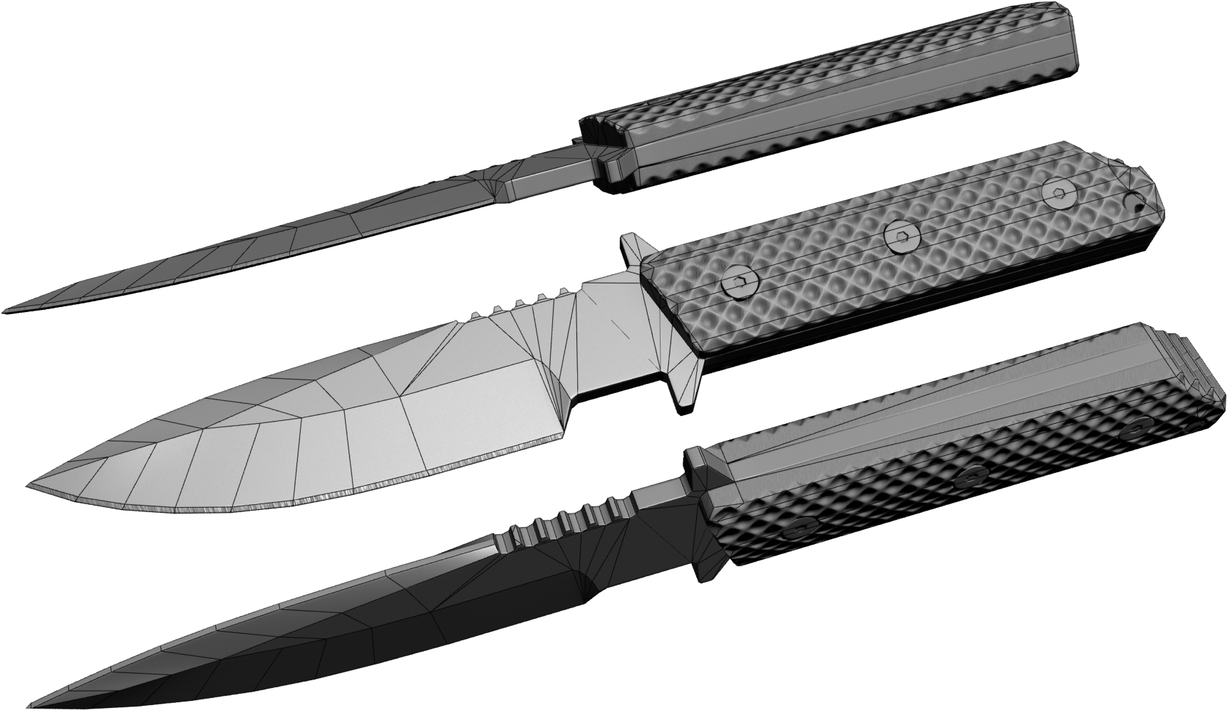 Combat Knife Str Md - Hunting Knife (1920x1080), Png Download