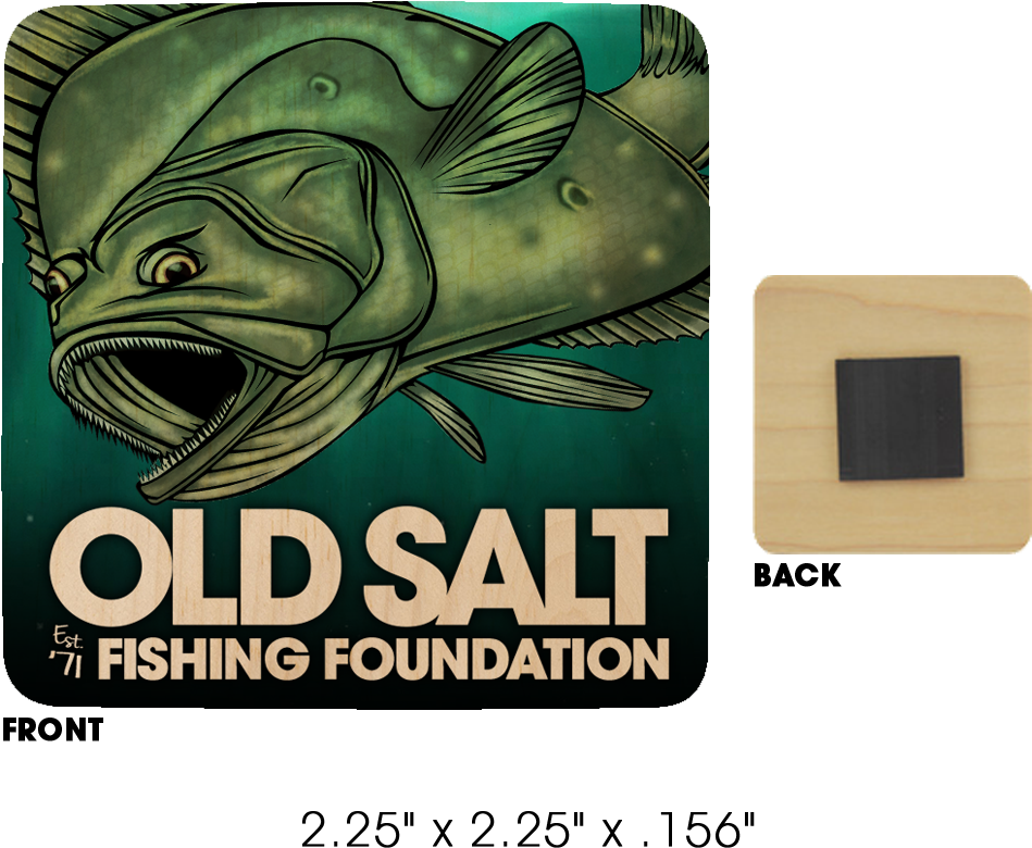 Wood Fishing Magnet - Catfish (1024x1024), Png Download