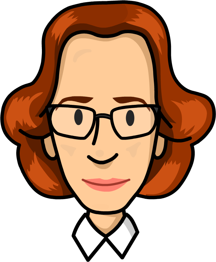 Grace Hopper - Cartoon (880x880), Png Download