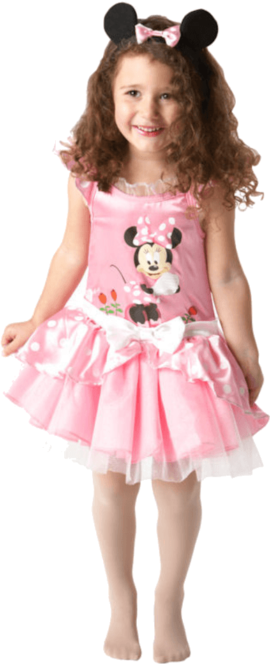 Child Minnie Mouse - Minnie Mouse Ballerina Costume (600x951), Png Download