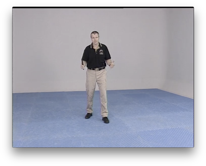 Close Quarter Combat Knife & Counter Combatives By - Standing (832x672), Png Download