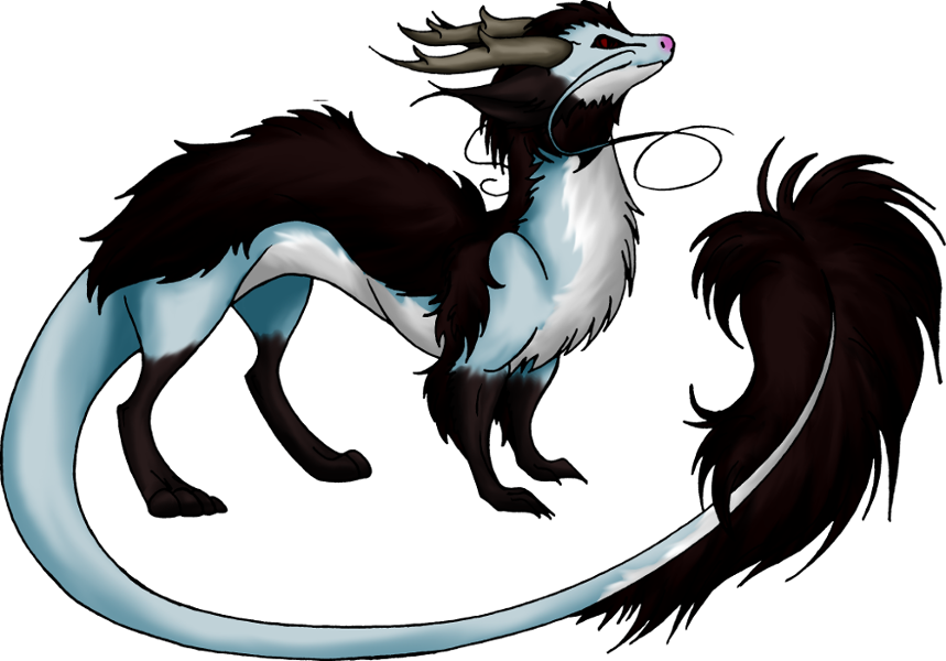 Ferret Dragon (859x600), Png Download
