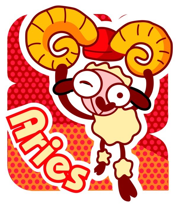608 X 700 5 - Aries Sign (608x700), Png Download
