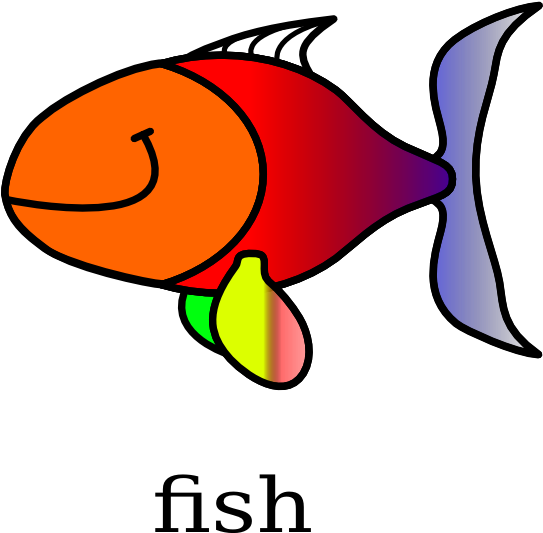 Fish Svg Clip Arts 600 X 532 Px (600x532), Png Download