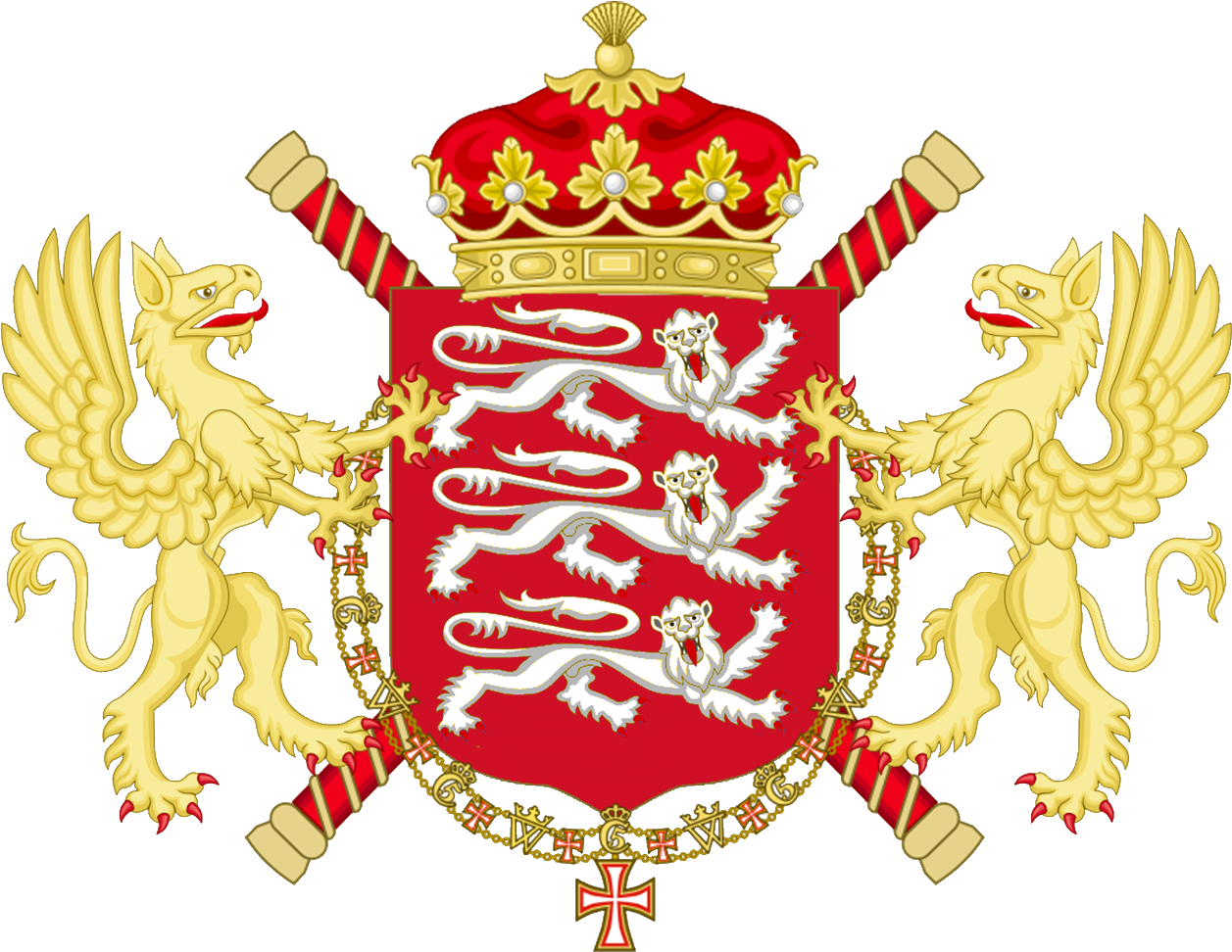Escudo Simple Del Leal Ducado De Vadenburgo (1323x1058), Png Download