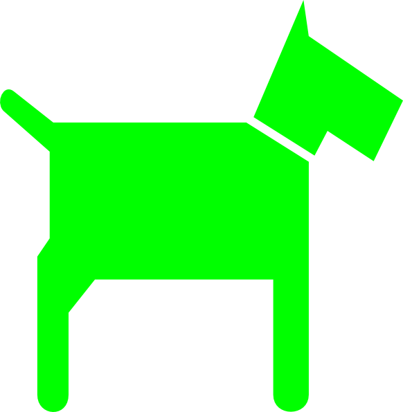How To Set Use Green Dog Icon Png (582x595), Png Download