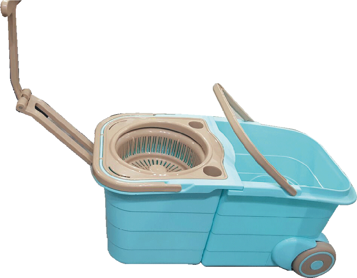 Smart Mop - Cart (1353x1000), Png Download