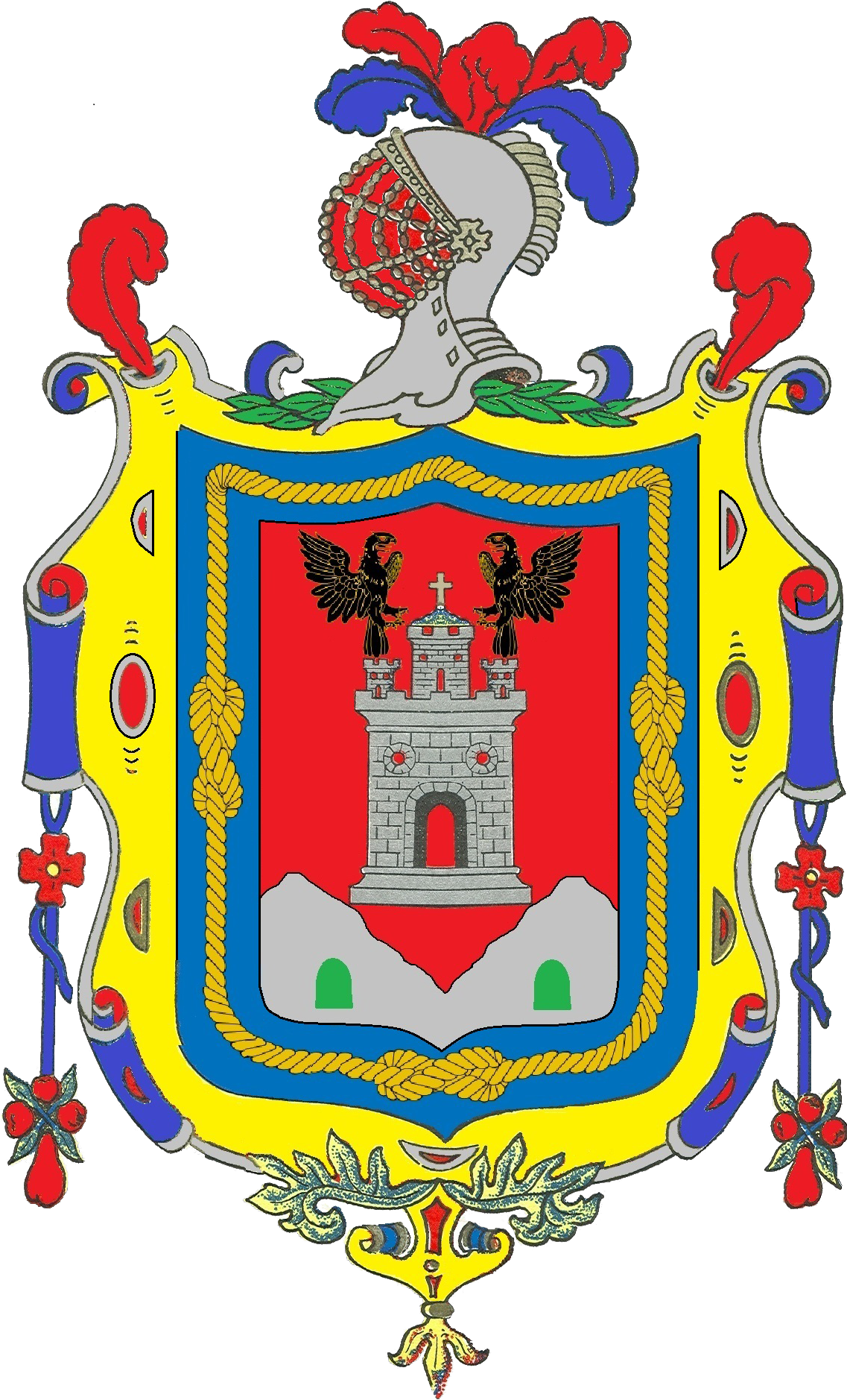 Escudo De Quito - Policia Metropolitana De Quito (1150x1881), Png Download
