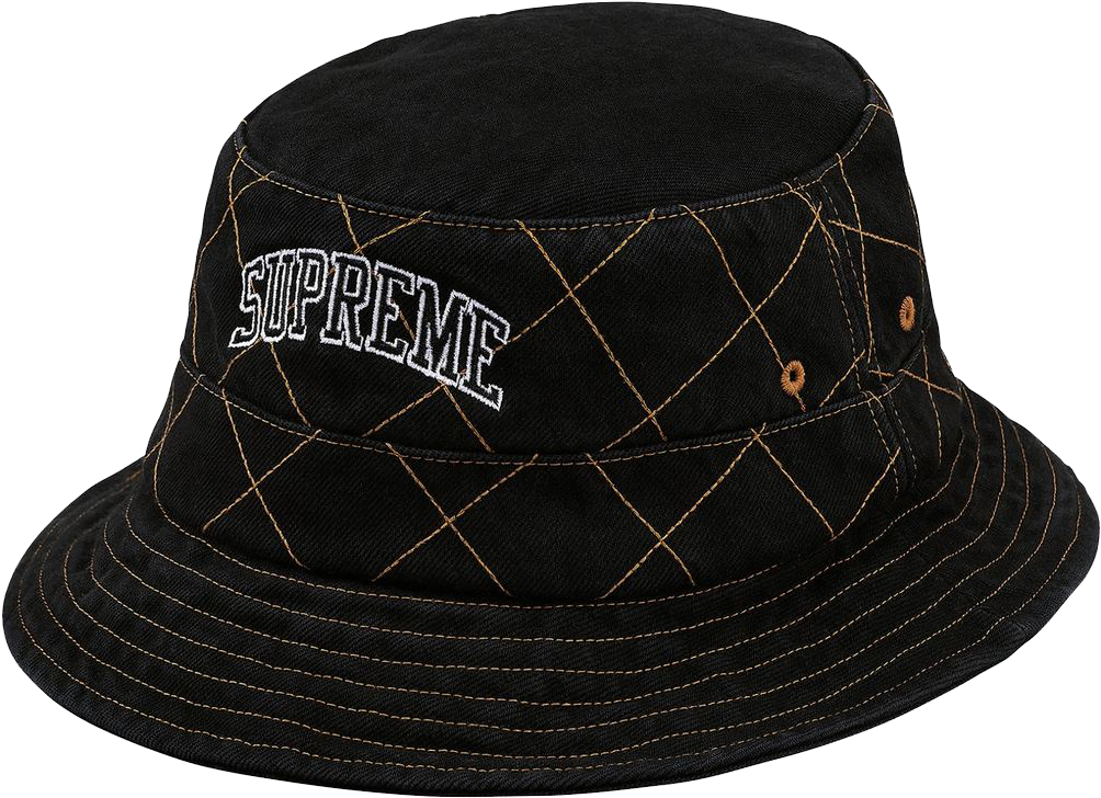 Supreme Diamond Stitch Crusher - Fedora (1023x731), Png Download