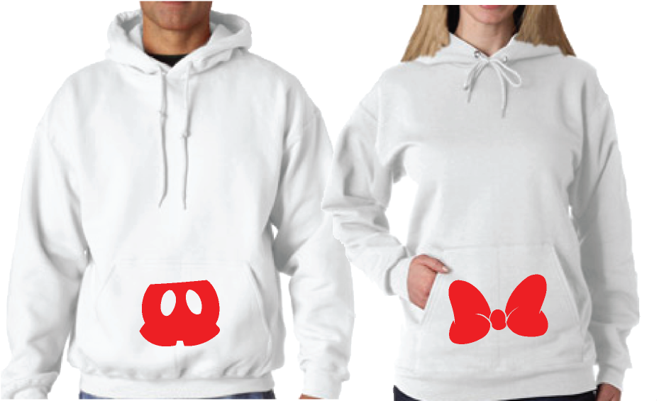 Lgbt Ian Mrs With Little Minnie Mouse Cute Couple Shirts - My Queen And My King Shirts (1013x697), Png Download
