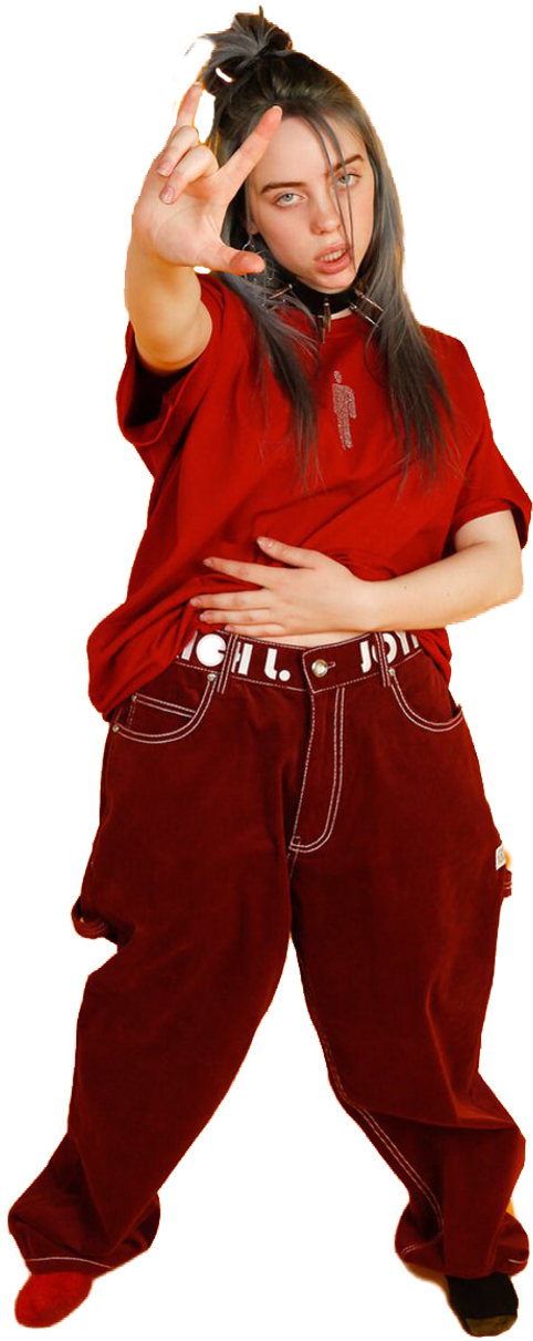 Billieeilish Sticker - Wherearetheavocados (1024x1256), Png Download
