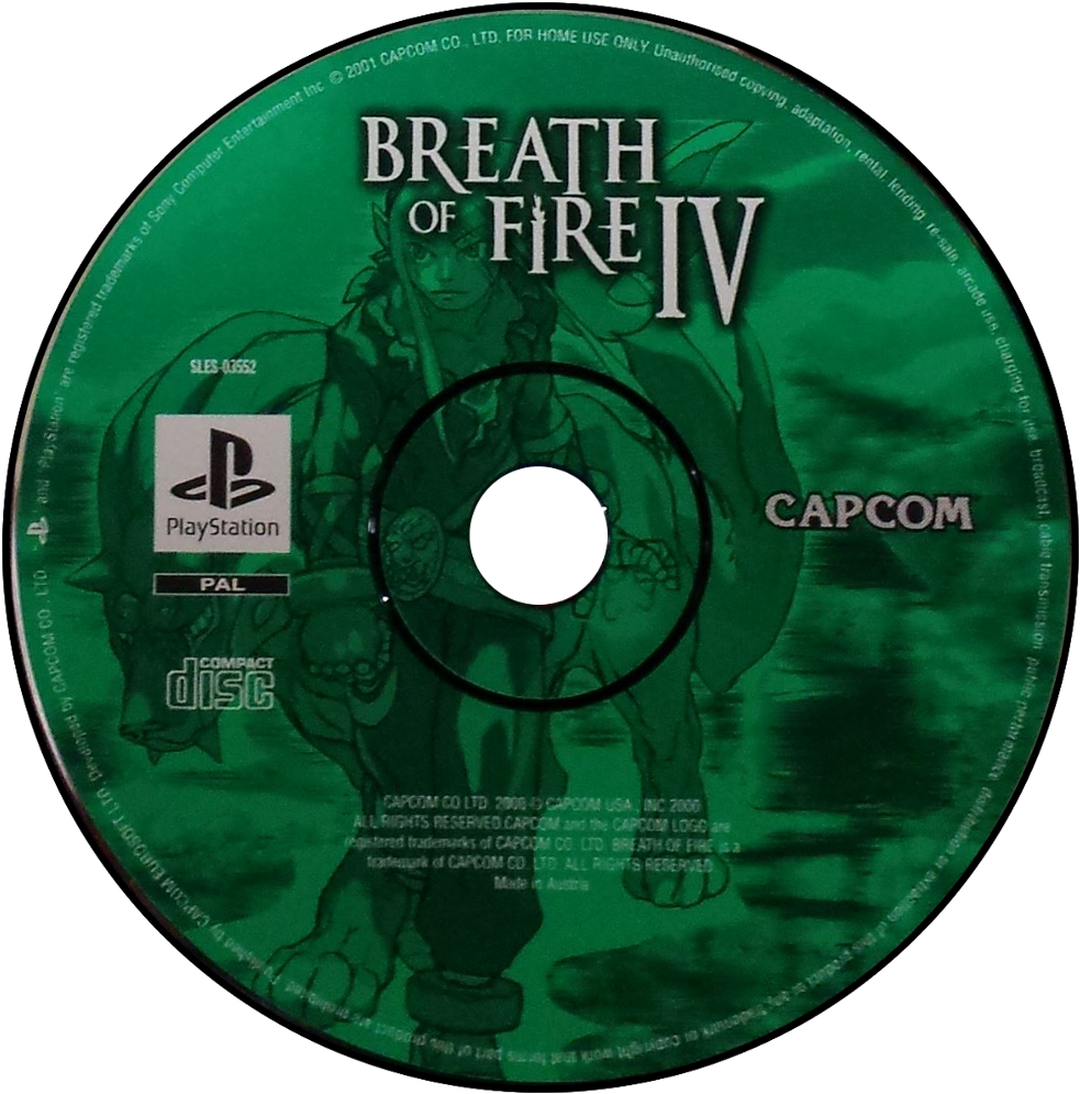 Breath Of Fire Iv - Breath Of Fire (1000x1012), Png Download
