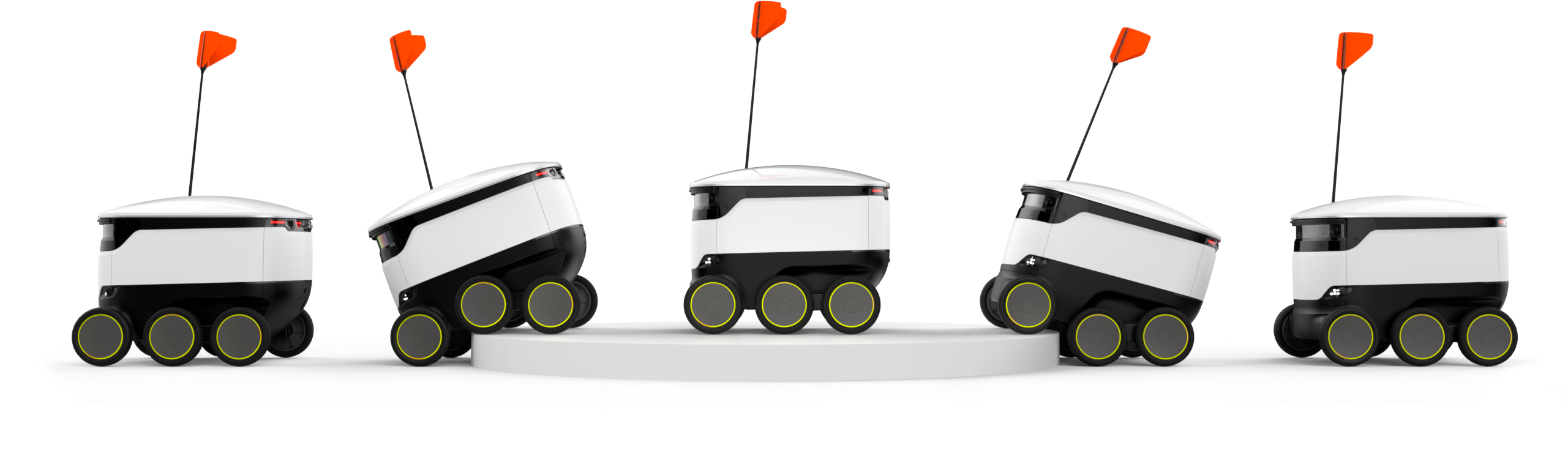 Follow Our Robots On Their Adventures Around The World - Scale Model (2650x1109), Png Download