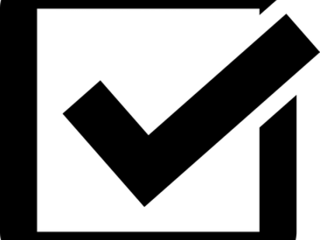 Right Clipart Check Mark - Check Box Icon Transparent (640x480), Png Download