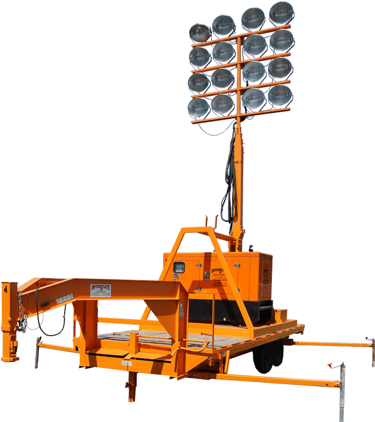 Our Uniquely Designed Stadium Light Tower's Portability, - Amusement Ride (800x879), Png Download
