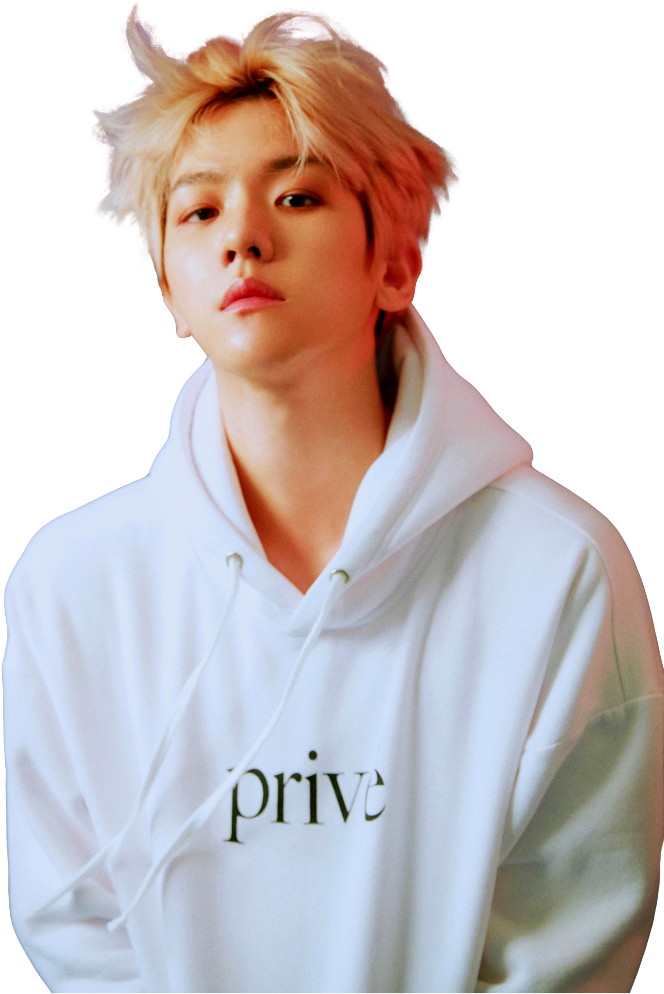 Exo Sticker - Baekhyun Photoshoot Prive (1024x1024), Png Download