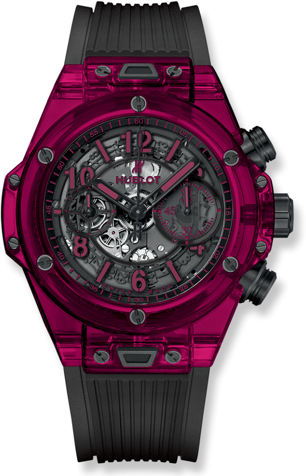 Big Bang Unico Red Sapphire - 411 Jr Hublot (1000x1000), Png Download