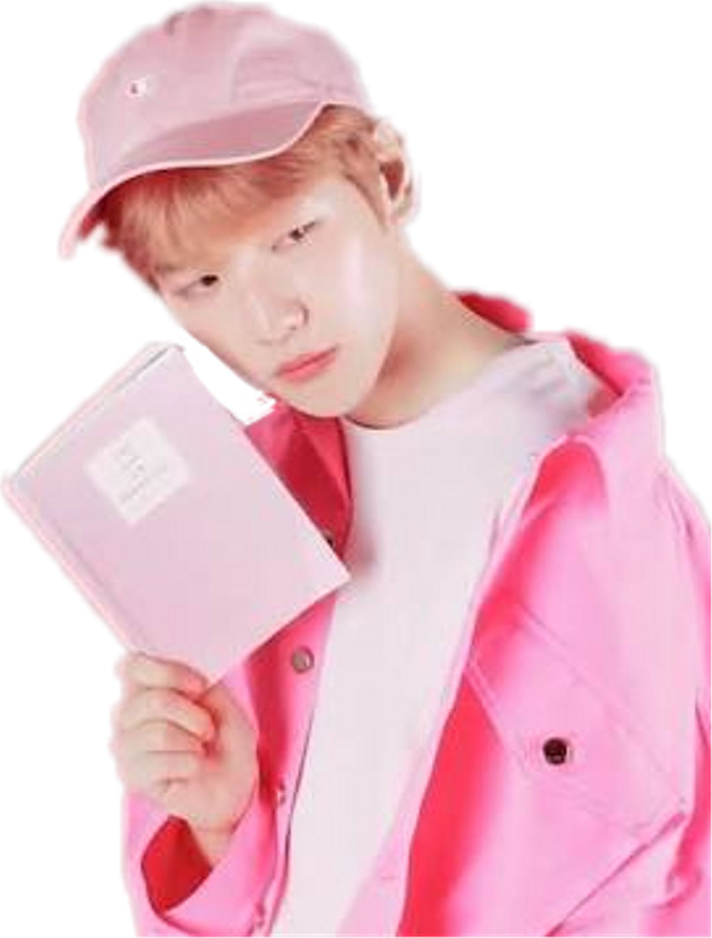 Baekhyun Sticker - Exo Pink Sticker (1024x1349), Png Download