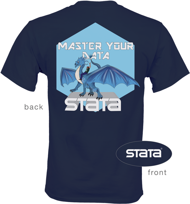 Data Analysis And Statistical Software - Stata Shirt (800x857), Png Download