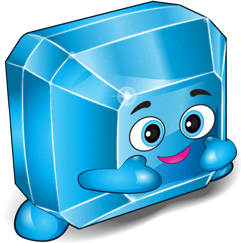 Gems Sapphire Spure - Shopkins Sapphire (600x600), Png Download