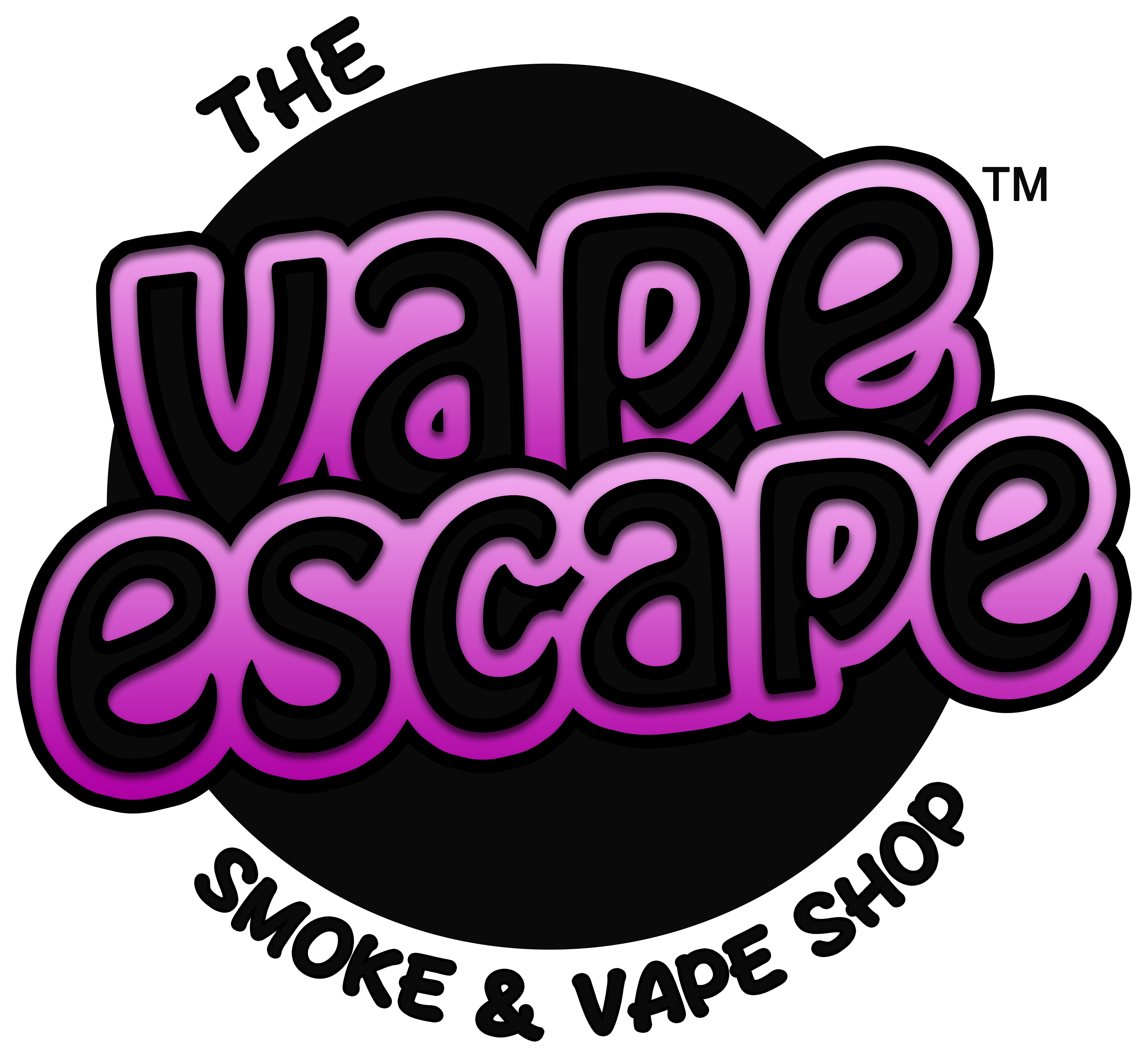The Vape Escape - Graphic Design (3530x3252), Png Download