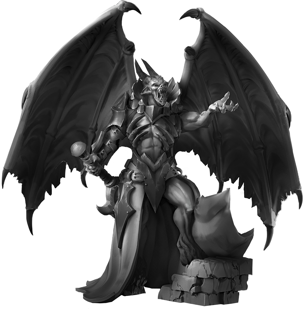 Lord Of Horror - Dragon (980x1000), Png Download