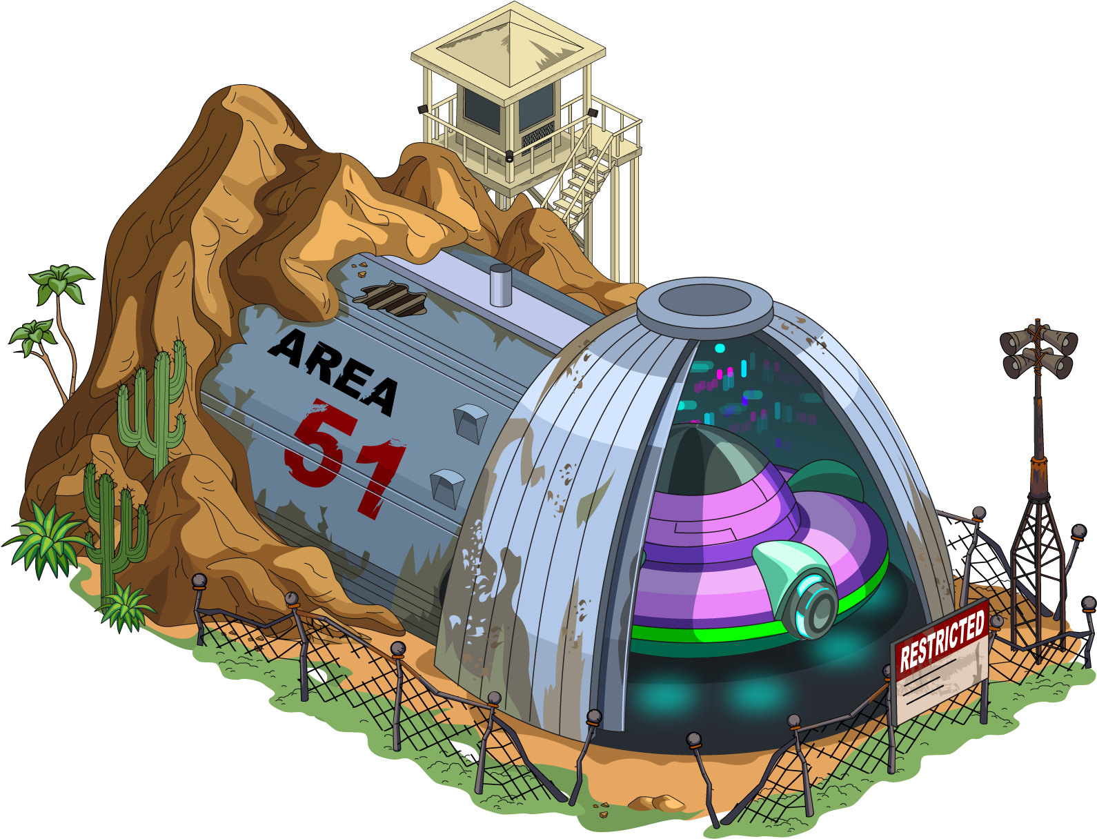 Image Building Area51 Hallo16 Png Family Guy - Illustration (1712x1356), Png Download