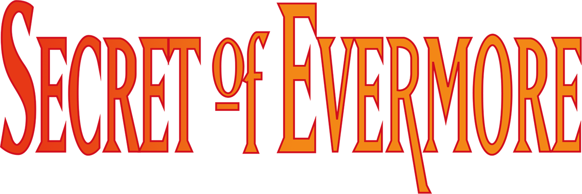 Secret Of Evermore Logo - Secret Of Evermore Snes (1200x401), Png Download