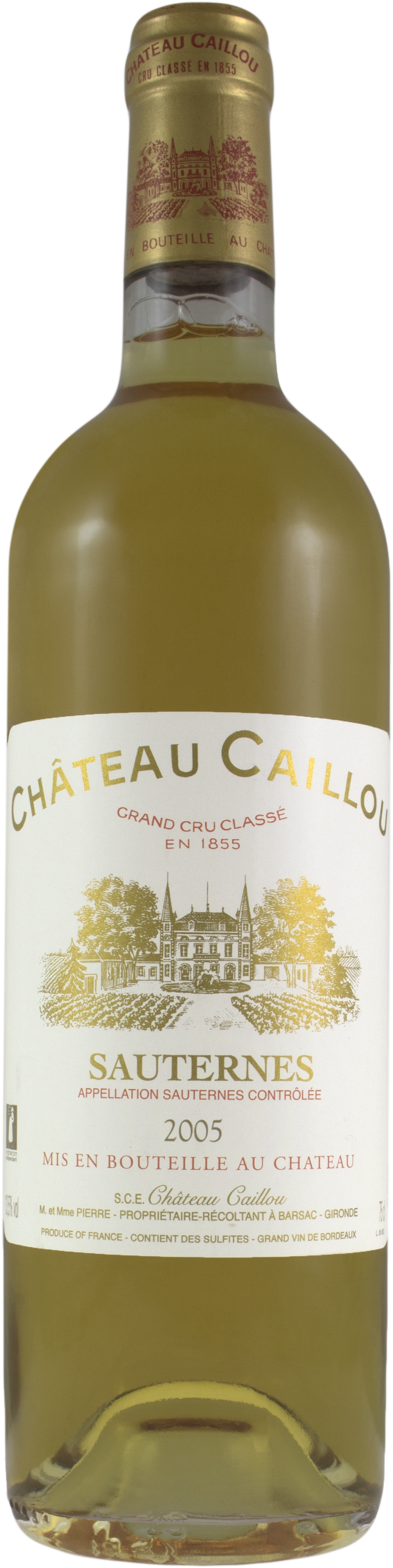 Iphone Label Thumb - Chateau Caillou (1027x4099), Png Download