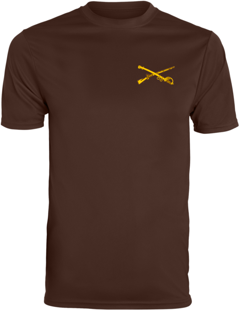 Crossed Musket & Sabre Augusta Men's Wicking - Us Navy Diver T Shirts (1024x1024), Png Download