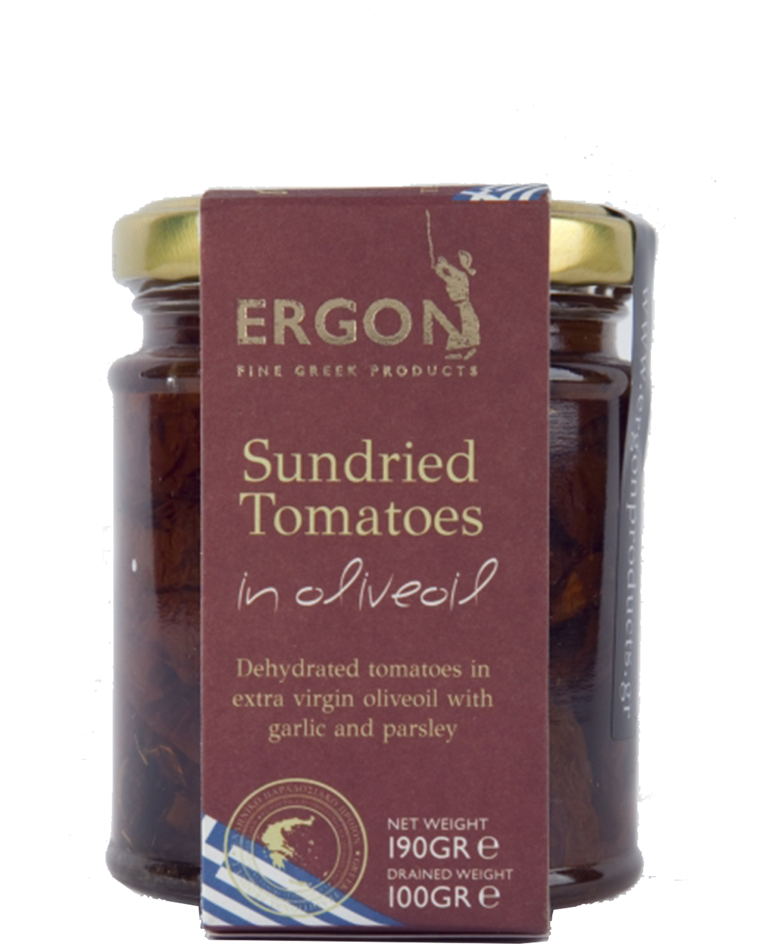 Sundried Tomatoes 190gr - Bottle (2160x2349), Png Download