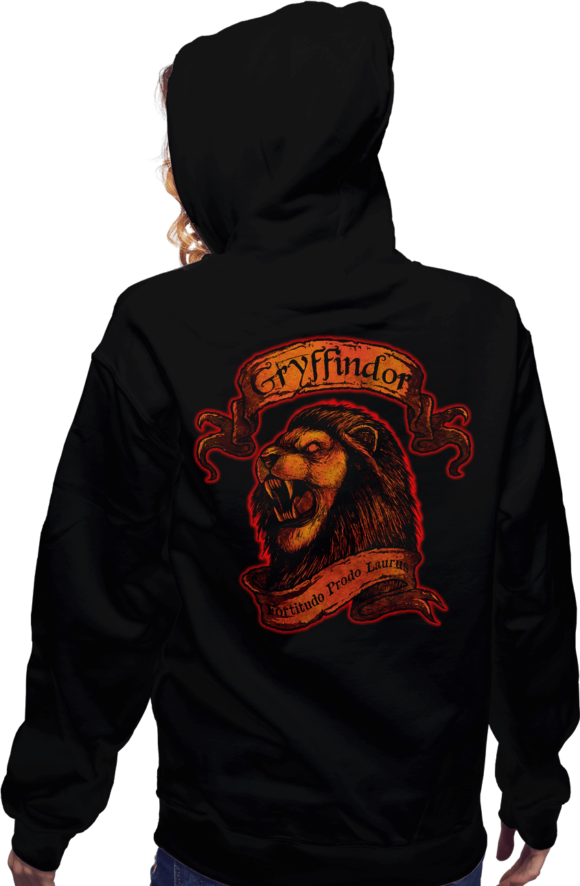 Gryffindor - Hoodie (930x1294), Png Download