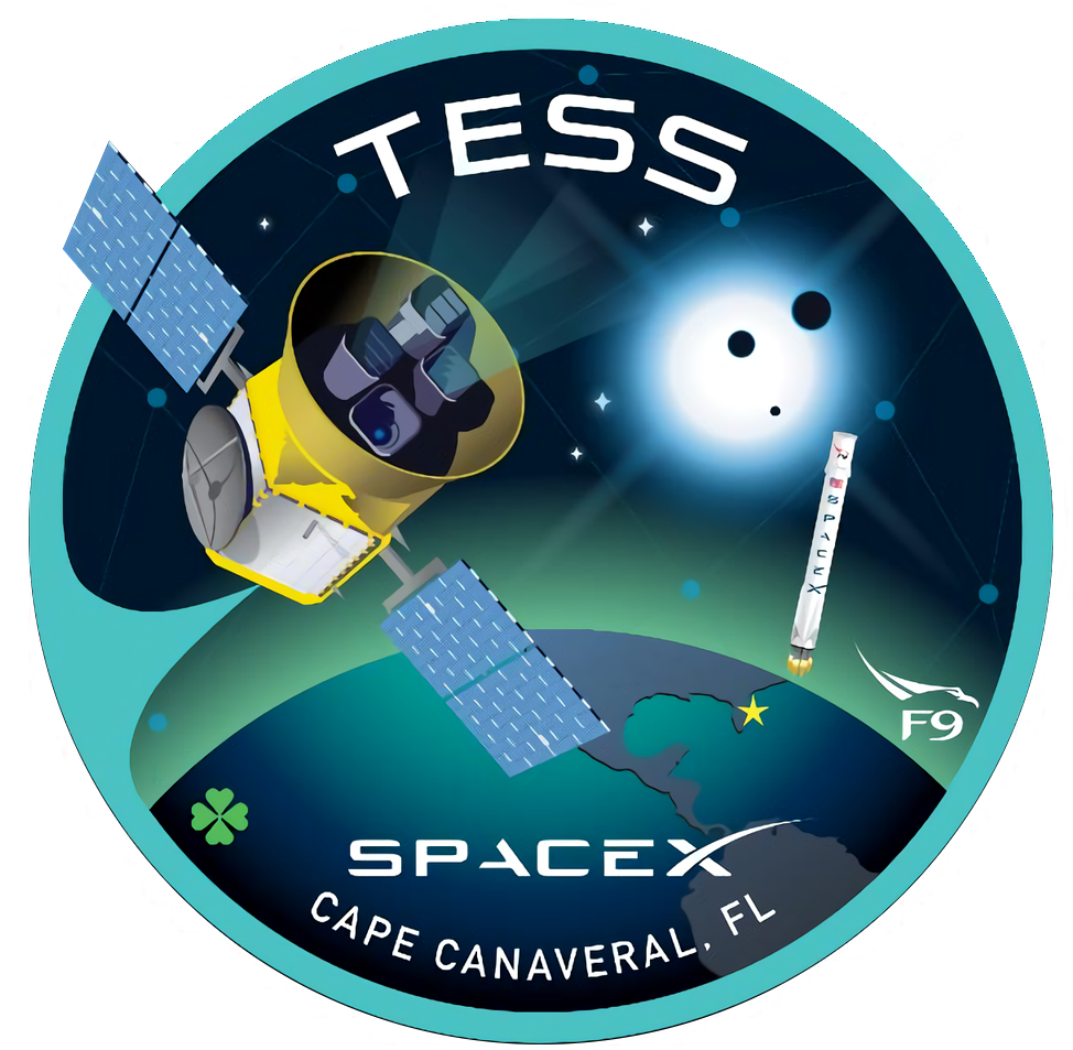 Waifu'ed Version - - Transiting Exoplanet Survey Satellite (973x972), Png Download