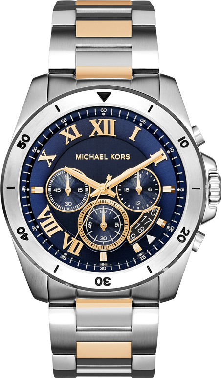 Mens Michael Kors Watches Silver (606x774), Png Download