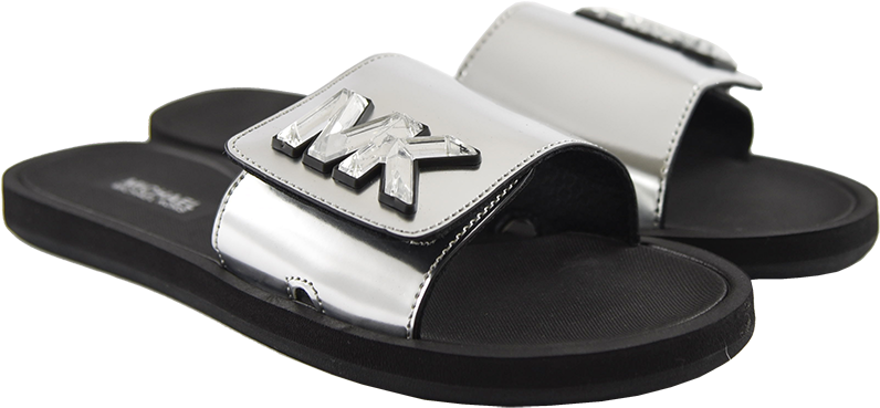 Michael Kors Slides - Slide Sandal (1024x683), Png Download