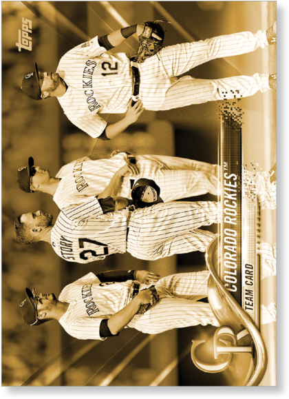 2018 Topps Series 1 Baseball Colorado Rockies - Nutcracker (700x700), Png Download