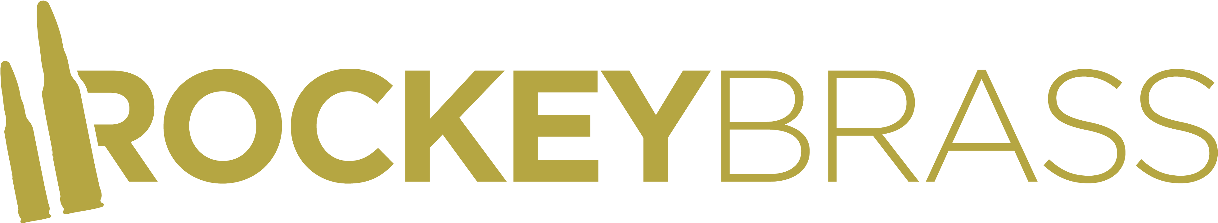 Rockey Brass - Tan (4273x975), Png Download