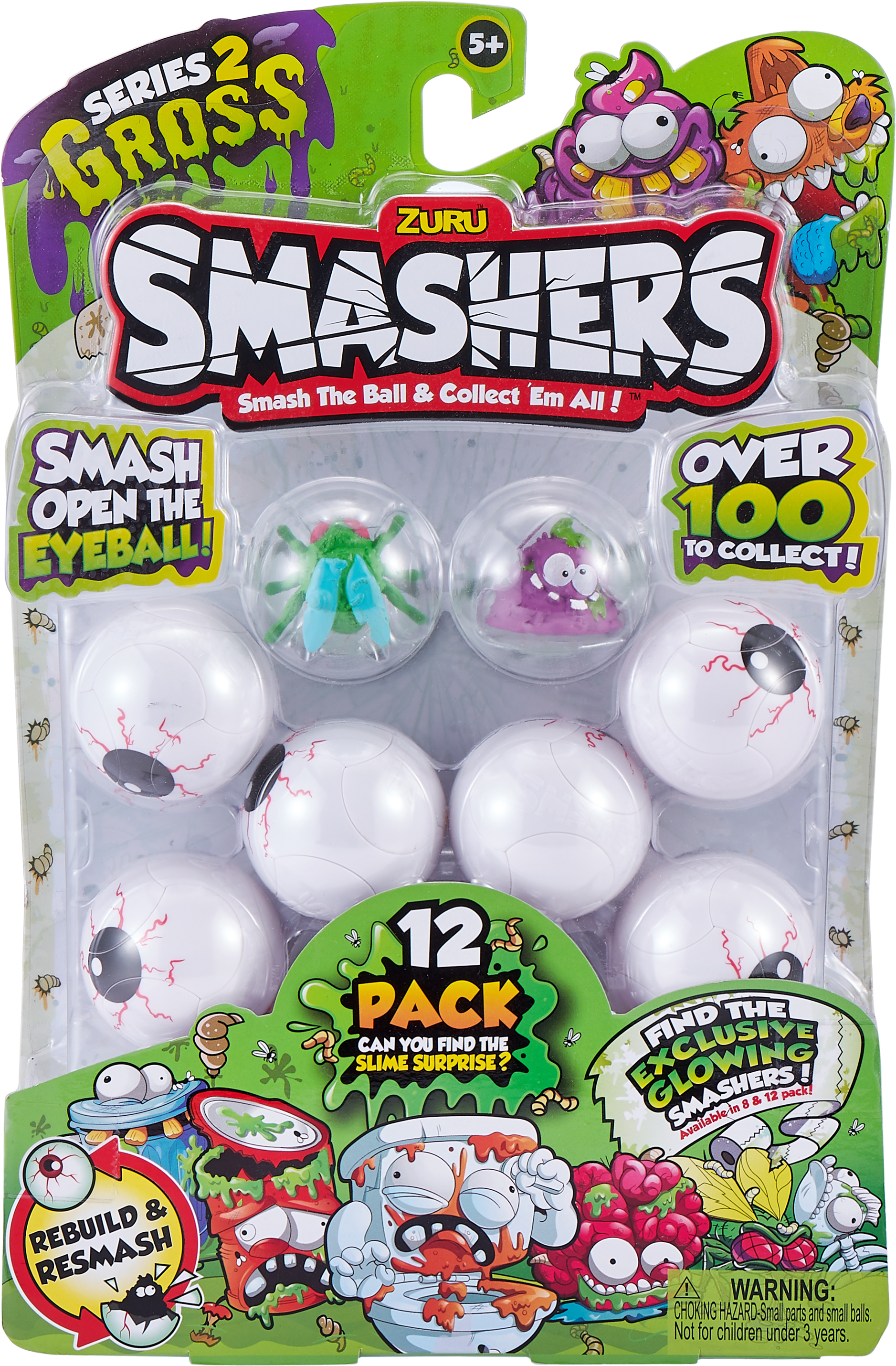 Smashers Smash Ball Collectibles Series 2 Gross By - Smashers Gross (3000x3000), Png Download