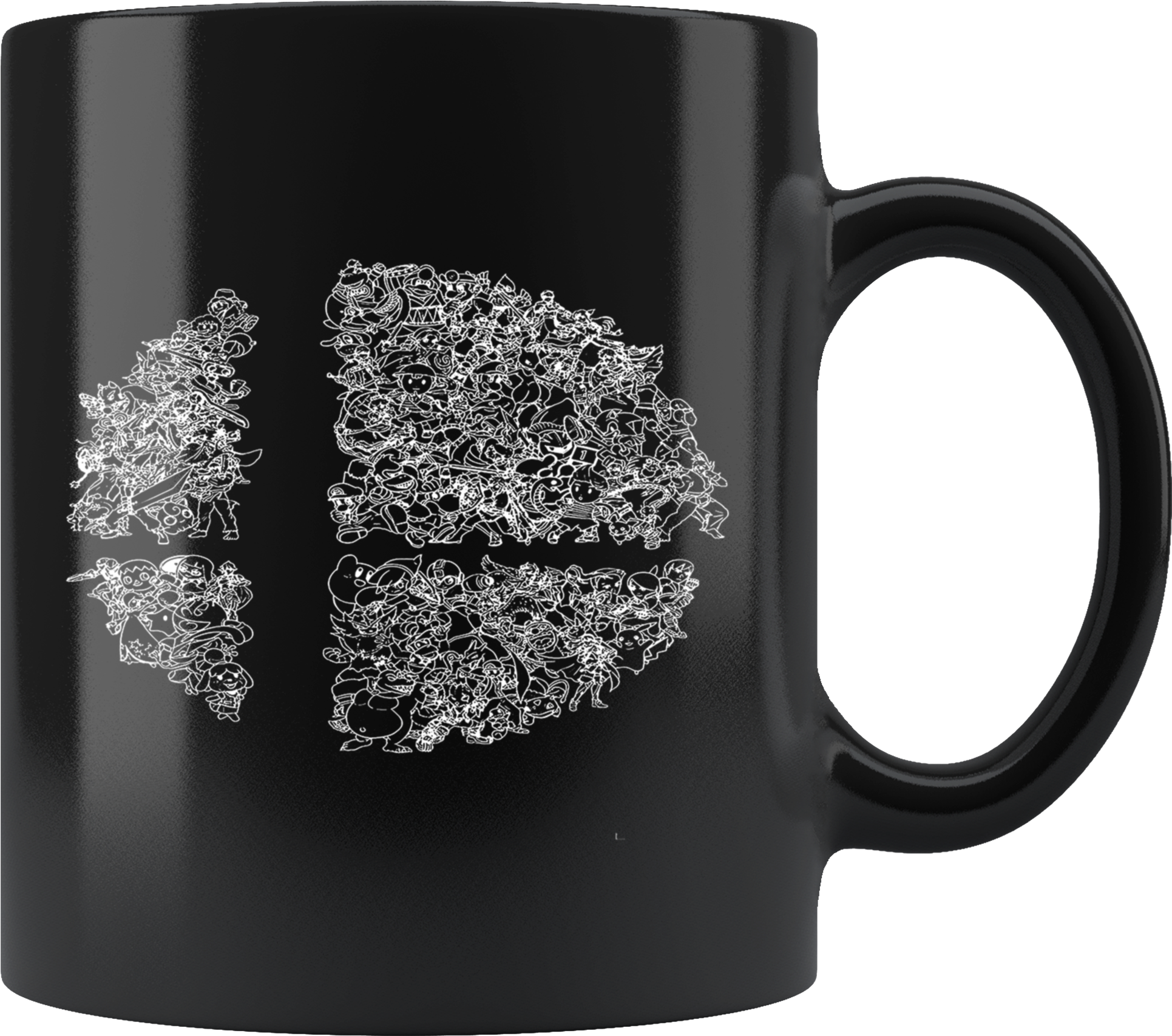 Super Smash Bros Ultimate Smash Mug - Mug (2000x2000), Png Download