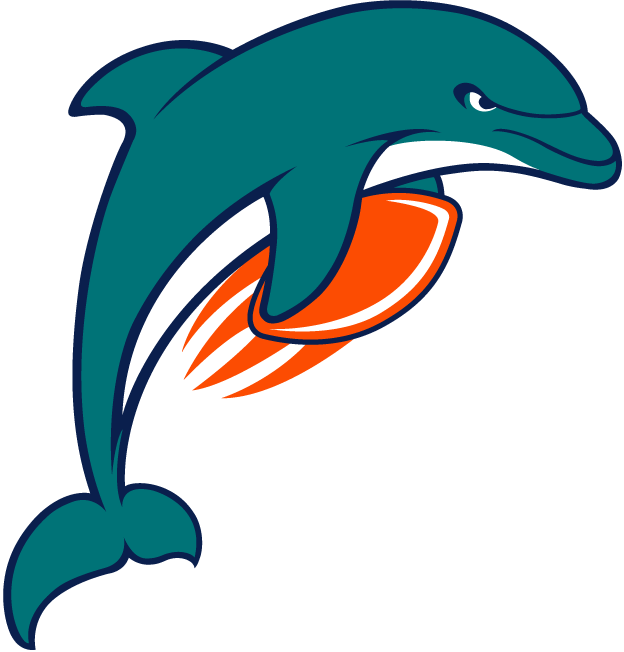 Orange Actualit&233s - Dolphins Logo Transparent (624x652), Png Download