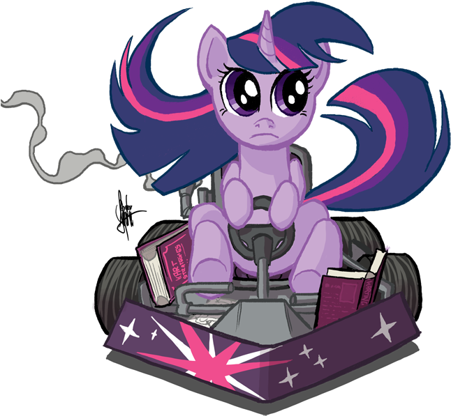73707 Safe Artist Colon Theartrix Twilight Sparkle - Twilight Sparkle Kart (700x631), Png Download