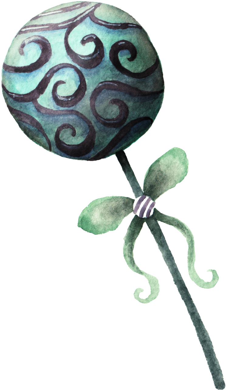 Psychedelic Lollipop Transparent Decorative (1024x1433), Png Download