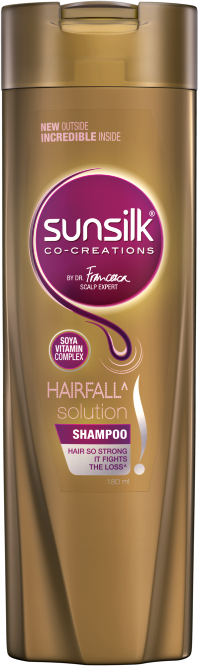 017 Model Of Hair Loss Shampoo Sunsilk Hairfall Shampoo - Sunsilk (1500x1500), Png Download