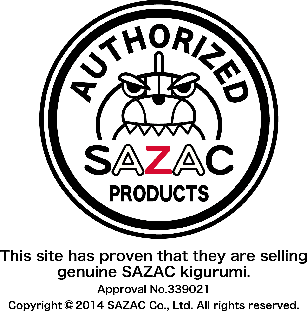 Genuine Sazac Kigurumi - Emblem (1275x1293), Png Download