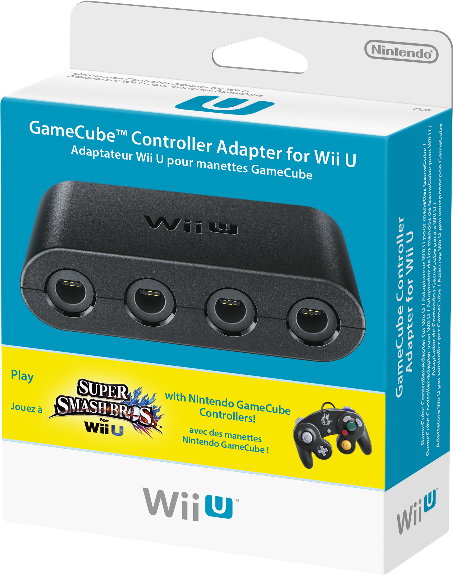 Download Wii U Gamecube Controller Adapter Full Size PNG Image PNGkit