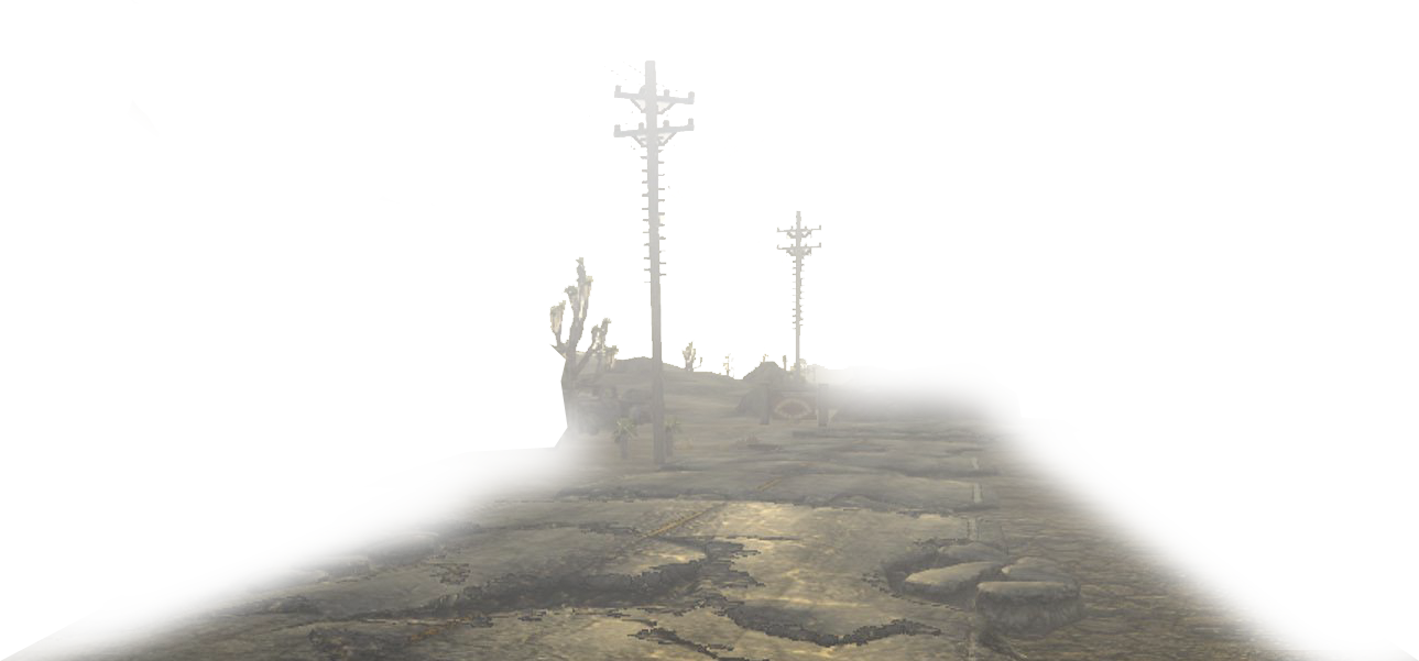 Wall-e - Fallout New Vegas Goodsprings (1289x601), Png Download