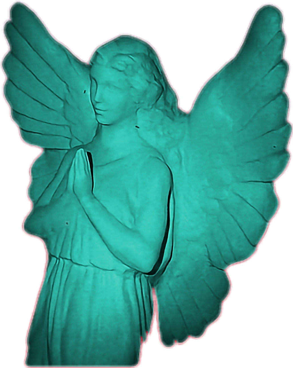 Vaporwave Sticker - Figurine (1024x1285), Png Download
